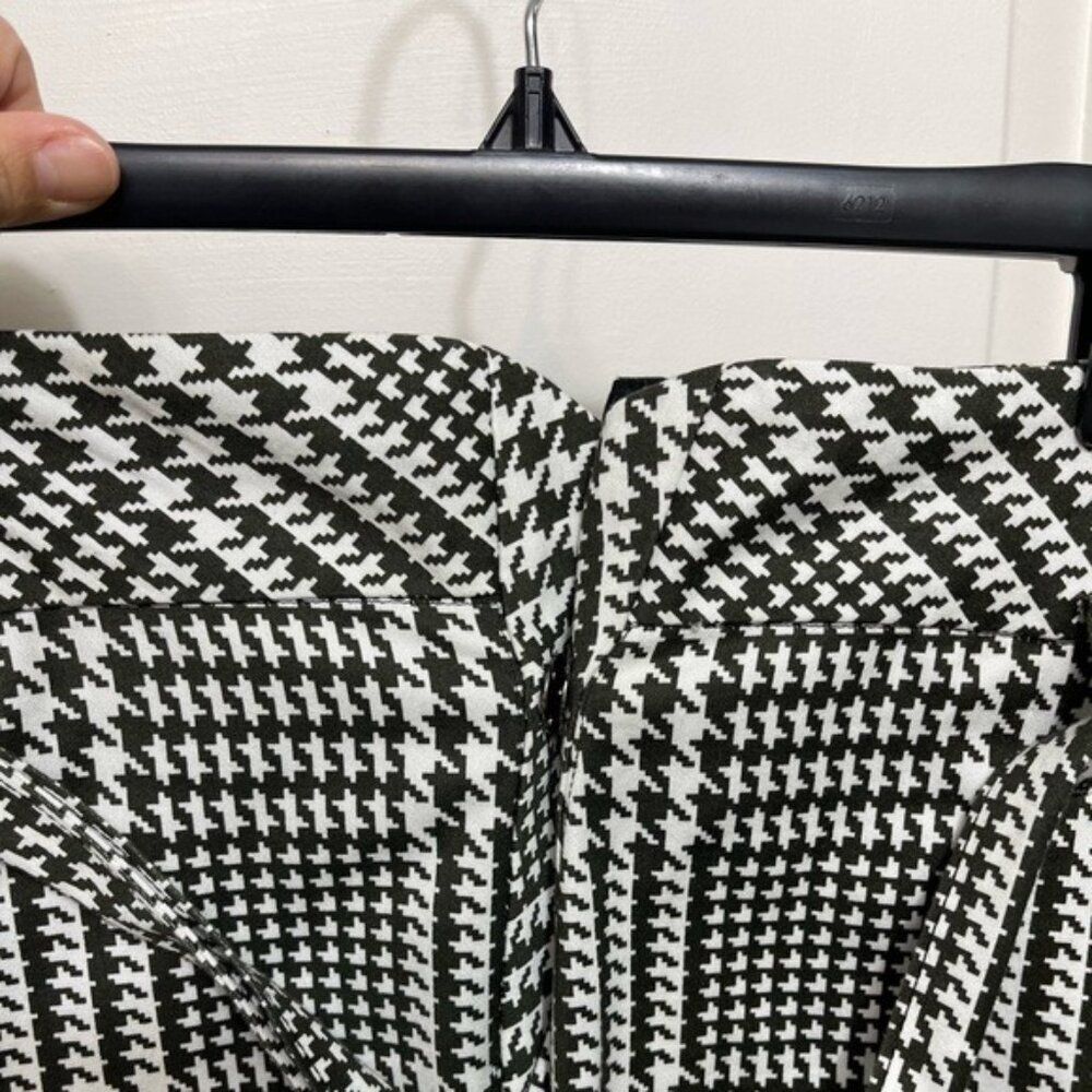 New AG Gerren Cotton Paperb Waist Pants in Pixel Plaid Size M - Picture 14 of 16
